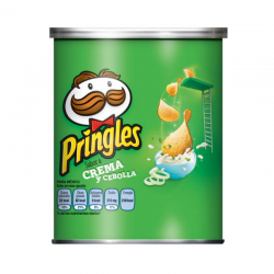Papas Pringles crema y...