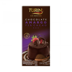 Chocolate amargo Turin alta...
