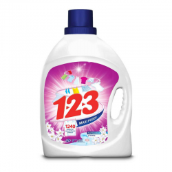 Detergente líquido 1 2 3...
