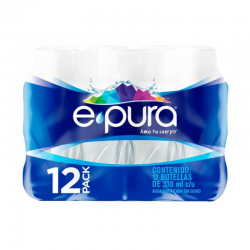 Agua Epura 12 botellas de...