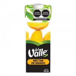 Néctar de mango Del Valle...