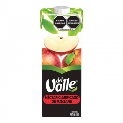 Néctar de manzana Del Valle...