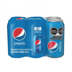 Refresco Pepsi 6 latas de...