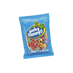 Gummy Lucky Lombriz Neon 1kg