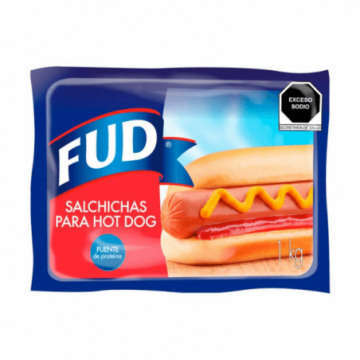 Salchichas FUD para hot dog Kg