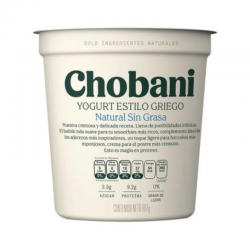 Yogurt Chobani greek estilo...