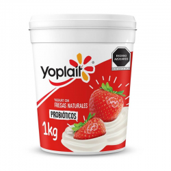 Yoghurt Yoplait con fresas...